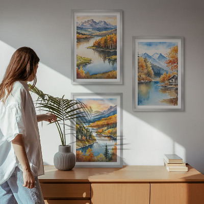 Nástenná galéria Jesenné horské krajiny