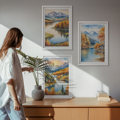 Nástenná galéria Jesenné horské krajiny