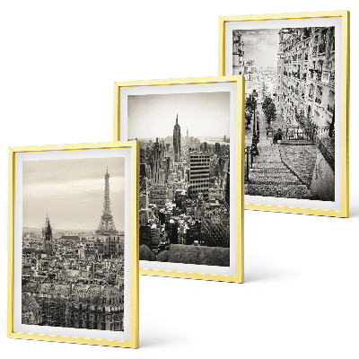 Nástenná galéria Výhľady na Paríž, New York, schody