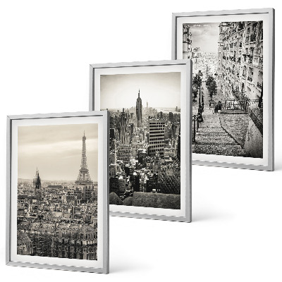 Nástenná galéria Výhľady na Paríž, New York, schody