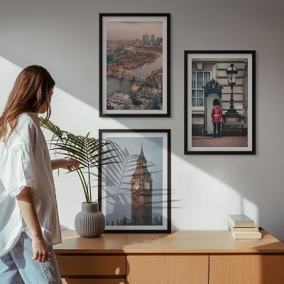 Nástenná galéria Big Ben, strážca Londýnskeho mosta
