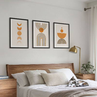 Nástenná galéria Boho minimalistické dekorácie
