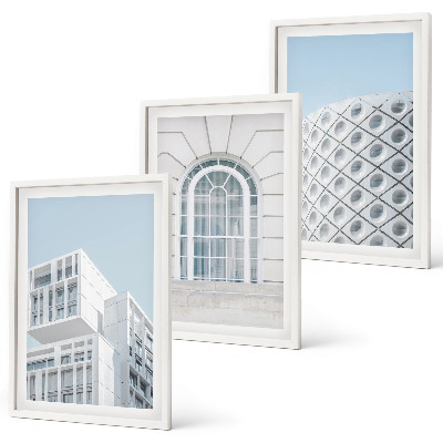 Sada nástenných dekorácií Geometria modernej architektúry