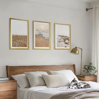 Sada nástenných dekorácií s motívom pláže, vĺn, kameňov a leta