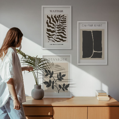 Nástenná galéria Minimalistické rastlinné plagáty