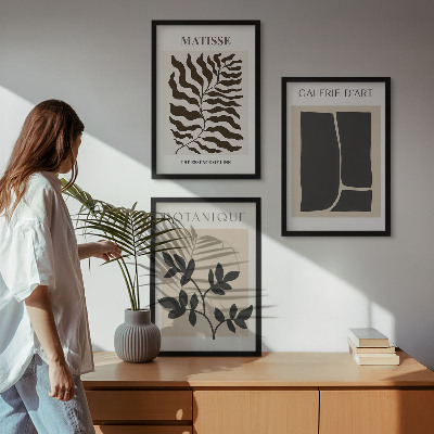 Nástenná galéria Minimalistické rastlinné plagáty