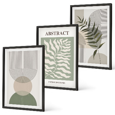 Nástenná galéria Botanické boho abstrakcie