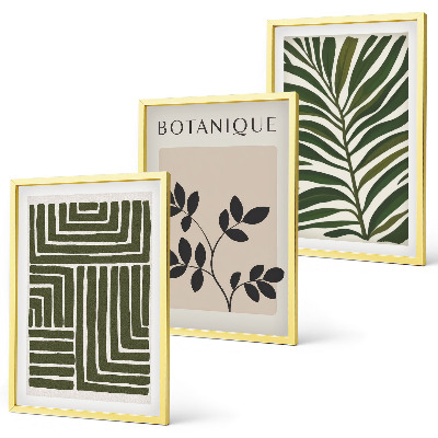 Nástenná galéria Botanický boho minimalizmus