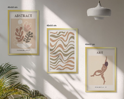 Nástenná galéria Matisse boho abstraktné vzory
