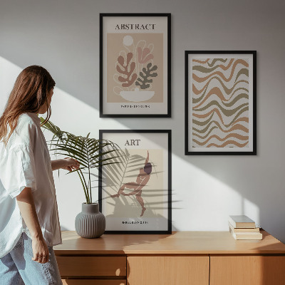 Nástenná galéria Matisse boho abstraktné vzory