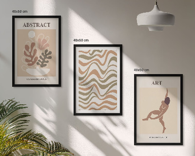 Nástenná galéria Matisse boho abstraktné vzory