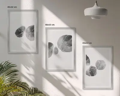 Nástenná galéria abstraktné umenie so striekanou farbou
