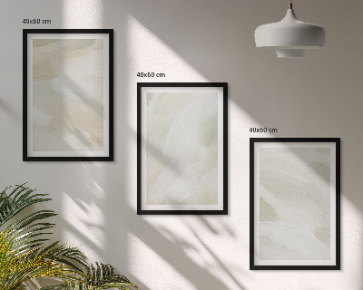 Sada nástenných dekorácií Jasné farby abstraktné boho