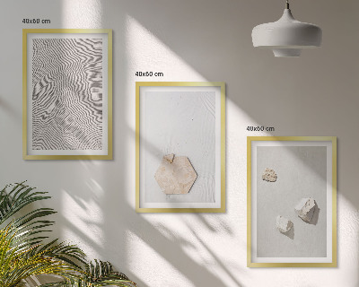 Nástenná galéria Ľahké boho pieskové textúry