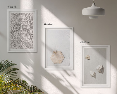Nástenná galéria Ľahké boho pieskové textúry