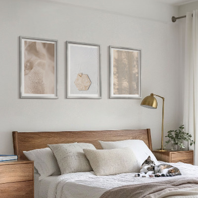 Sada nástenných dekorácií Jemné textúry boho nature