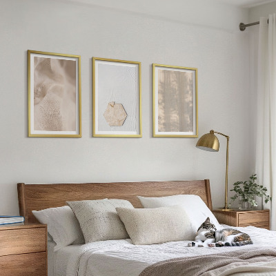 Sada nástenných dekorácií Jemné textúry boho nature