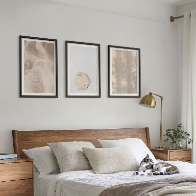 Sada nástenných dekorácií Jemné textúry boho nature