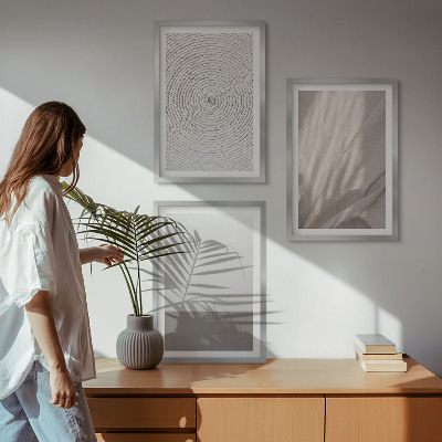Nástenná galéria Prírodné boho textúry