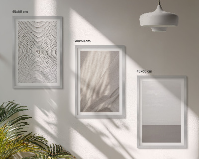Nástenná galéria Prírodné boho textúry