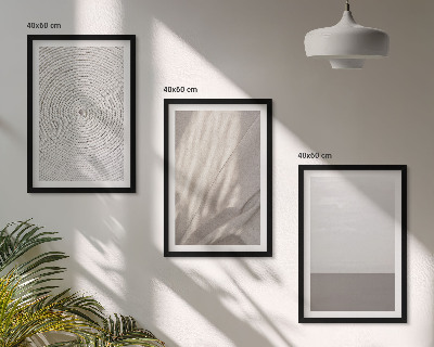 Nástenná galéria Prírodné boho textúry