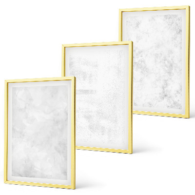Sada nástenných dekorácií Minimalistické pozadie s bielymi škvrnami