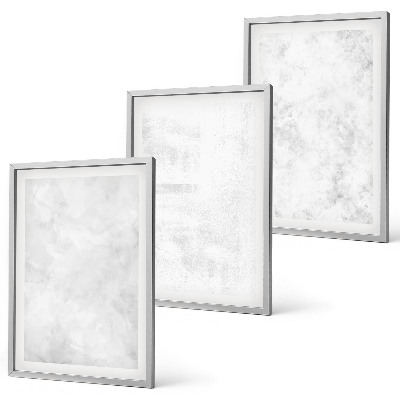 Sada nástenných dekorácií Minimalistické pozadie s bielymi škvrnami