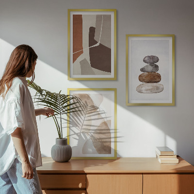 Sada nástenných dekorácií Moderná abstraktná maľba