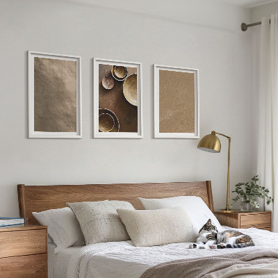Nástenná galéria Minimalistické kamenné stavby