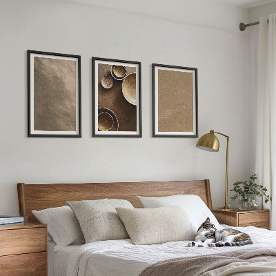 Nástenná galéria Minimalistické kamenné stavby