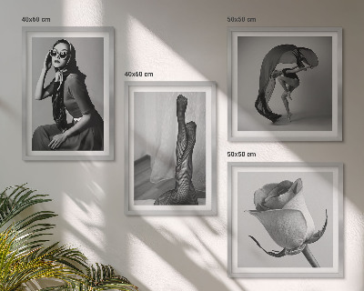 Zarámovaný set obrazov Štýlové portréty elegantných žien