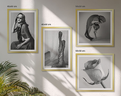 Zarámovaný set obrazov Štýlové portréty elegantných žien
