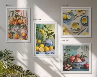 Dekoratívna sada obrazov štýlové postavy v štýle Matisse