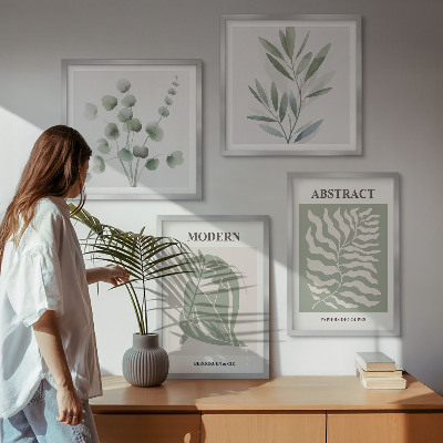 Dekoratívna sada obrazov Boho rastliny od Matisse