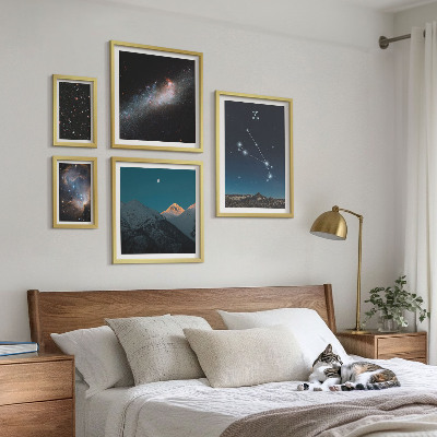 Galéria obrazov na stenu Kozmické pohľady na galaxie