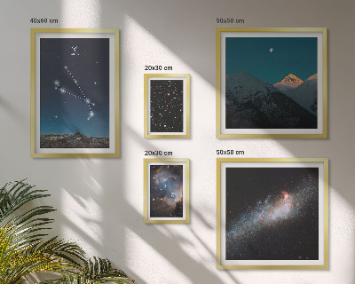 Galéria obrazov na stenu Kozmické pohľady na galaxie