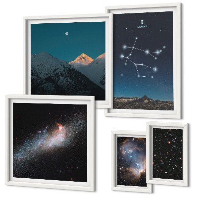 Galéria obrazov na stenu Kozmické krajiny galaxie