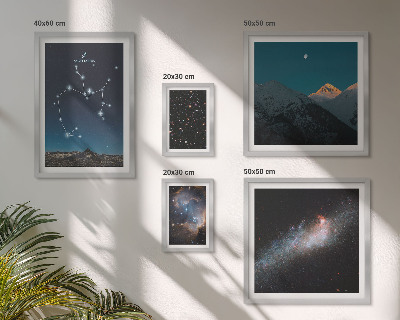 Galéria obrazov na stenu Kozmické krajiny galaxie