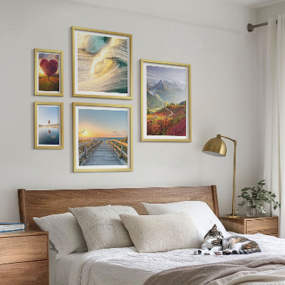 Galéria obrazov na stenu Krajiny hory srdcia vlny balóny