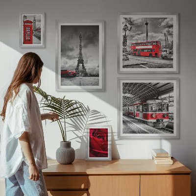Galéria obrazov na stenu Architektonické ikony a vozidlá