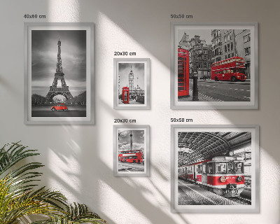 Galéria obrazov na stenu Štýlové výhľady na Londýn a Paríž