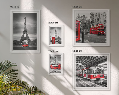 Galéria obrazov na stenu Štýlové výhľady na Londýn a Paríž