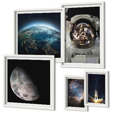 Galéria obrazov na stenu Vesmírne objavy astronautov