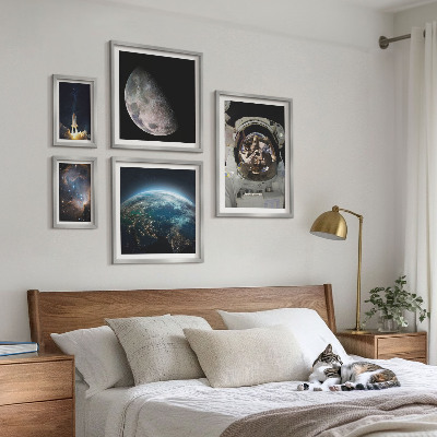 Galéria obrazov na stenu Vesmírne objavy astronautov