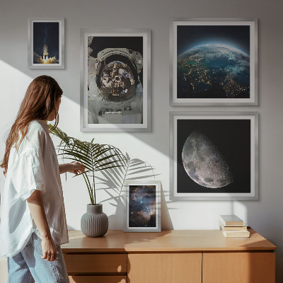 Galéria obrazov na stenu Vesmírne objavy astronautov