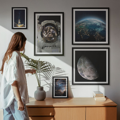 Galéria obrazov na stenu Vesmírne objavy astronautov