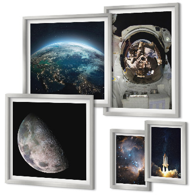 Galéria obrazov na stenu Vesmírne objavy astronautov