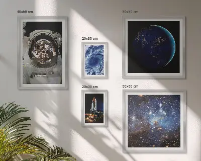 Obraz na stenu Vesmírne objavy astronautov galéria obrazov