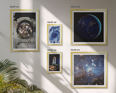 Galéria obrazov na stenu Vesmírne objavy astronautov