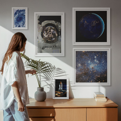 Galéria obrazov na stenu Vesmírne objavy astronautov